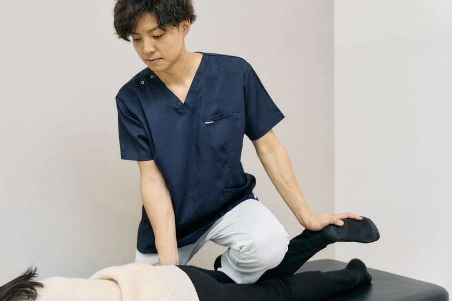院長による施術