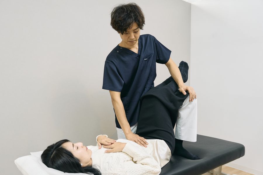 院長による施術