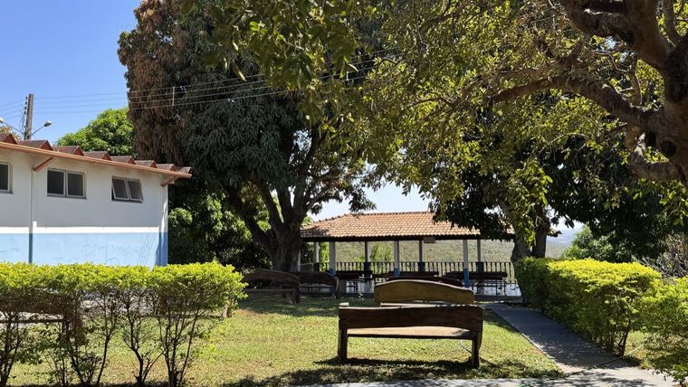 静けさに包まれたブラジルの修練の地