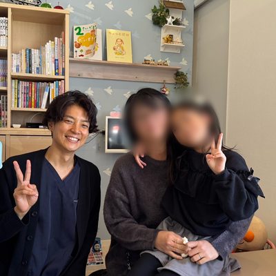 M.S様親子と院長